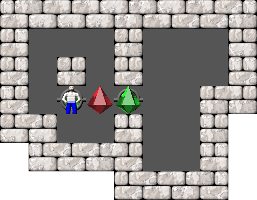 Sokoban Funny Template Levels level 80